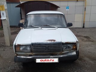 2009 Lada (ВАЗ) 2107, белый, 40000 рублей, вид 1
