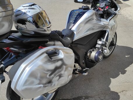 2012 Honda VFR 1200, серебристый, 690000 рублей, вид 3