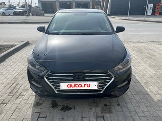 2018 Hyundai Solaris II, чёрный, 1100000 рублей, вид 2