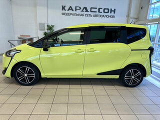2017 Toyota Sienta II, жёлтый, 1180000 рублей, вид 5