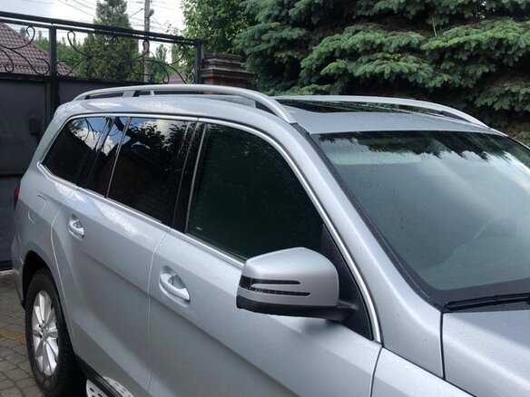 2013 Mercedes-Benz GL-Класс 350 II (X166), серебристый, 2400000 рублей - вид 13
