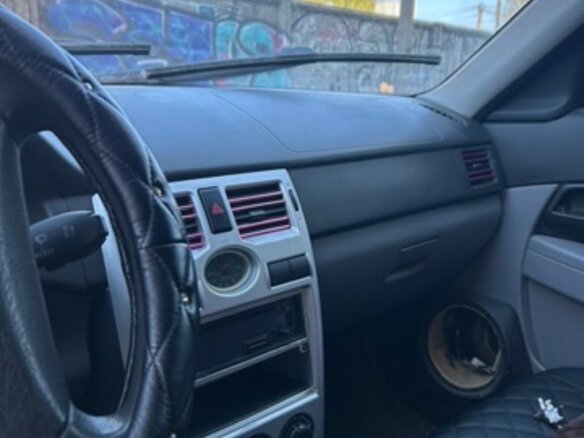 2008 Lada (ВАЗ) Priora I, чёрный - вид 7