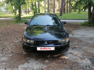2002 Mitsubishi Galant VIII Рестайлинг, чёрный, 300000 рублей, вид 1