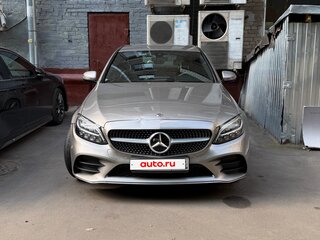 2018 Mercedes-Benz C-Класс 200 IV (W205) Рестайлинг, серебристый, 2999000 рублей, вид 2