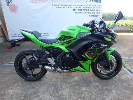 2024 Kawasaki Ninja 650, зелёный, 880000 рублей, вид 5