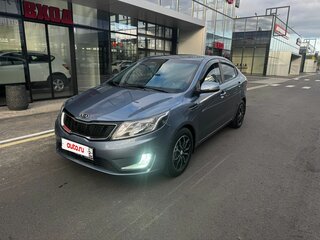2013 Kia Rio 4-speed III, голубой, 880000 рублей, вид 2