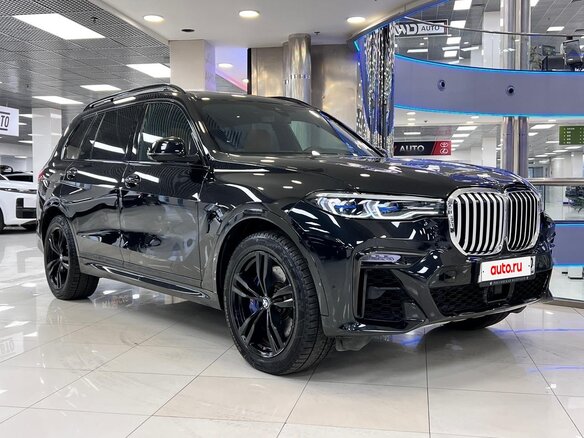 2021 BMW X7 30d I (G07), чёрный, 7200000 рублей