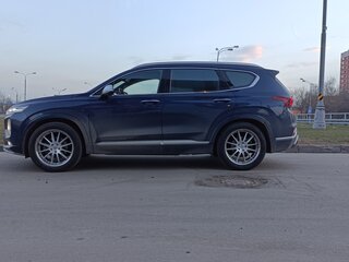 2019 Hyundai Santa Fe IV, синий, 2880000 рублей, вид 3