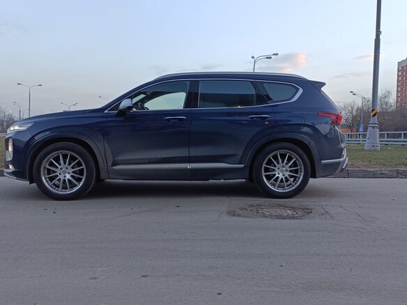 2019 Hyundai Santa Fe IV, синий - вид 2