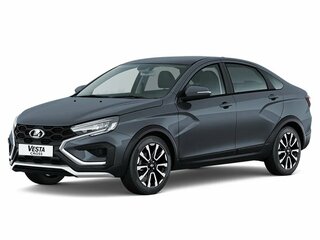 2025 Lada (ВАЗ) Vesta Cross I Рестайлинг (NG), серый, 1993000 рублей, вид 1