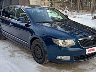 2012 Skoda Superb II, синий, 780000 рублей, вид 2