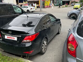 2014 Hyundai Solaris I Рестайлинг, чёрный, 850000 рублей, вид 5