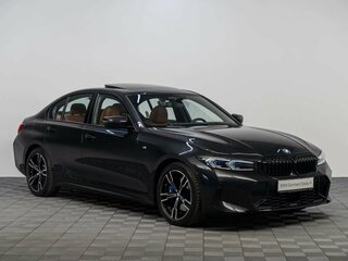 2025 BMW 3 серии 320d VII (G2x) Рестайлинг 2, чёрный, 6270000 рублей, вид 3