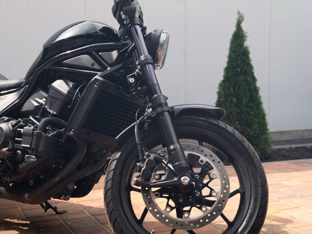 2022 Honda CMX 1100 Rebel, чёрный, 999999 рублей, вид 4