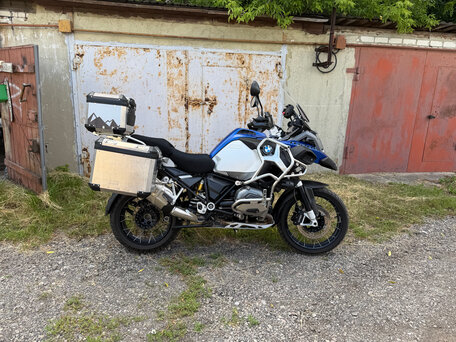 2014 BMW R 1200 GS Adventure, синий, 1350000 рублей, вид 5
