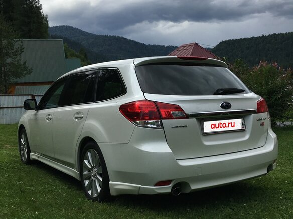2011 Subaru Legacy tS V, белый, 1600000 рублей - вид 5