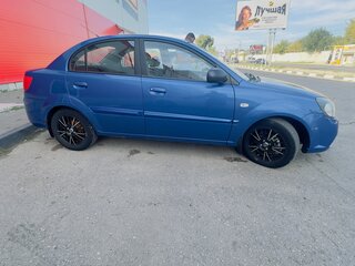 2011 Kia Rio II Рестайлинг, синий, 465000 рублей, вид 4