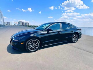 2021 Hyundai Sonata VIII (DN8), чёрный, 2550000 рублей, вид 1
