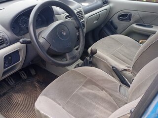 2002 Renault Symbol I Рестайлинг, синий, 140000 рублей, вид 4