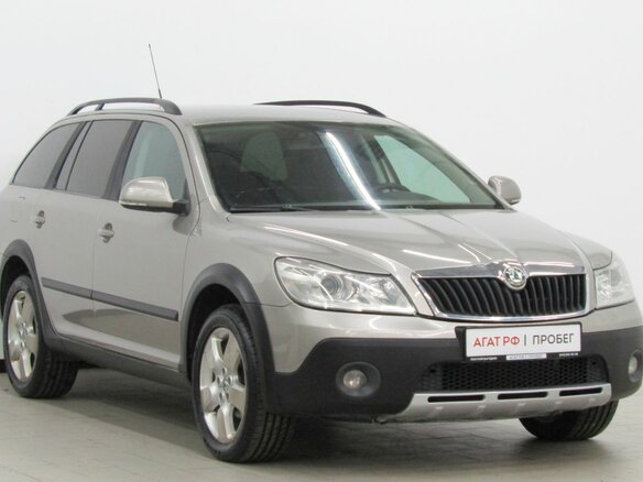 2010 Skoda Octavia Scout II (A5) Рестайлинг, серый - вид 6