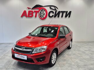 2017 Lada (ВАЗ) Granta I, красный, 575000 рублей, вид 3