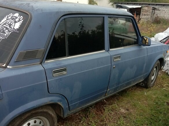 2005 Lada (ВАЗ) 2107, синий - вид 5