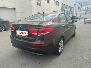2016 Kia Rio III Рестайлинг, коричневый, 1190000 рублей, вид 5