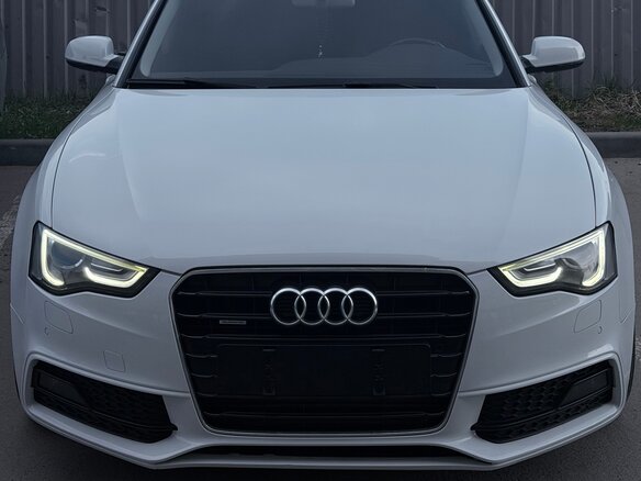 2013 Audi A5 I (8T) Рестайлинг, белый, 1800000 рублей - вид 4