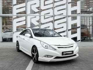 2011 Hyundai Sonata VI (YF), белый, 914400 рублей, вид 1