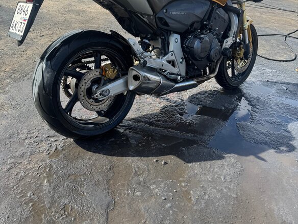 2007 Honda CB 600F Hornet, золотистый, 415000 рублей - вид 9