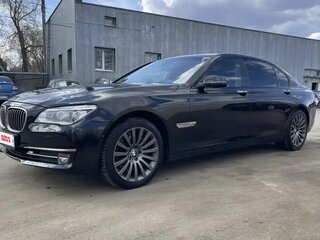 2014 BMW 7 серии Long 740Li xDrive V (F01/F02/F04) Рестайлинг, чёрный, 1830000 рублей, вид 2