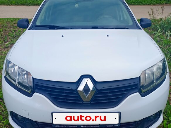 2017 Renault Logan II, белый, 445000 рублей