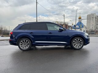 2020 Audi Q7 45 TDI II (4M) Рестайлинг, синий, 4850000 рублей, вид 5