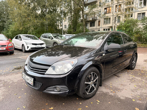 2010 Opel Astra GTC H Рестайлинг, чёрный, 390000 рублей