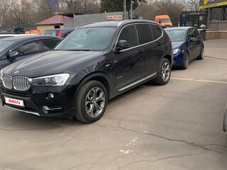 2017 BMW X3 20d xDrive II (F25) Рестайлинг, чёрный, 3100000 рублей, вид 1