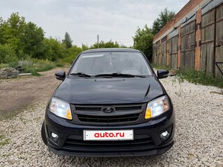 2013 Lada (ВАЗ) Granta I, синий, 330000 рублей, вид 2
