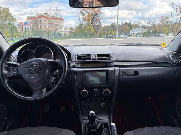 2008 Mazda 3 I (BK) Рестайлинг, красный, 499990 рублей - вид 8