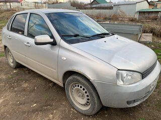 2009 Lada (ВАЗ) Kalina I, серебристый, 180000 рублей, вид 1