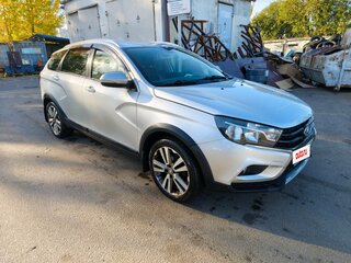 2018 Lada (ВАЗ) Vesta SW I, серебристый, 879000 рублей, вид 3