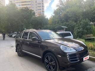 2009 Porsche Cayenne Diesel I Рестайлинг (957), коричневый, 1631000 рублей, вид 4