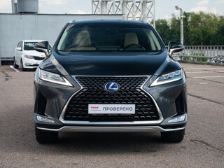 2021 Lexus RX 450h IV Рестайлинг, чёрный, 6435650 рублей, вид 2