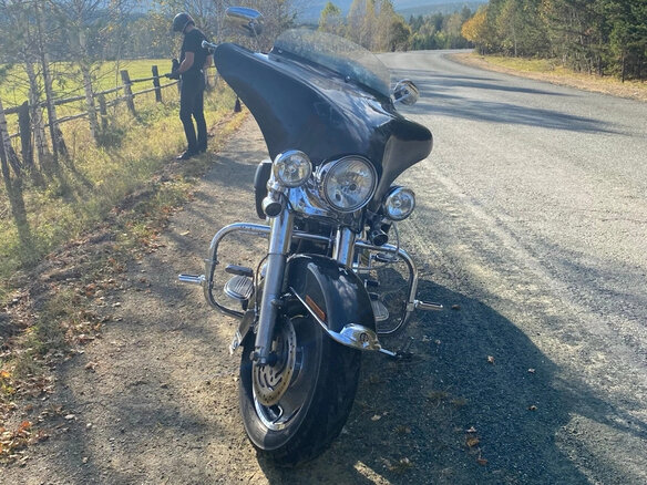 2005 Harley-Davidson Road King, серый, 610000 рублей - вид 7