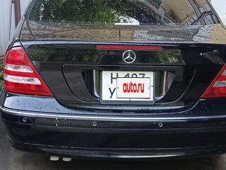 2006 Mercedes-Benz C-Класс 230 II (W203) Рестайлинг, чёрный, 1100000 рублей, вид 3