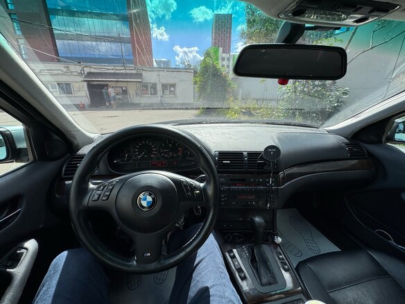 2001 BMW 3 серии 320i IV (E46) Рестайлинг, зелёный - вид 17