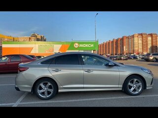 2018 Hyundai Sonata VII (LF) Рестайлинг, бежевый, 1666000 рублей, вид 3