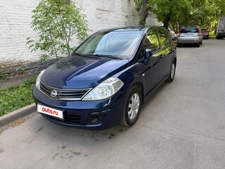 2010 Nissan Tiida I Рестайлинг, синий, 562000 рублей, вид 1
