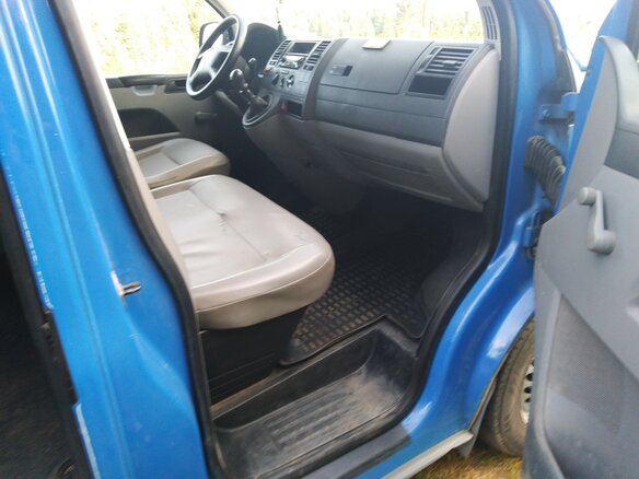 2009 Volkswagen Transporter T5, синий - вид 4