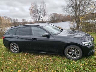 2019 BMW 3 серии 318d VII (G2x), чёрный, 2200000 рублей, вид 4