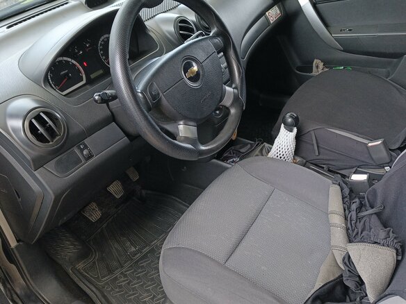 2009 Chevrolet Aveo I Рестайлинг, чёрный, 505000 рублей - вид 6