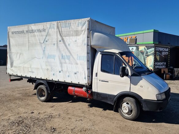 2003 ГАЗ ГАЗель (3302), белый, 490000 рублей